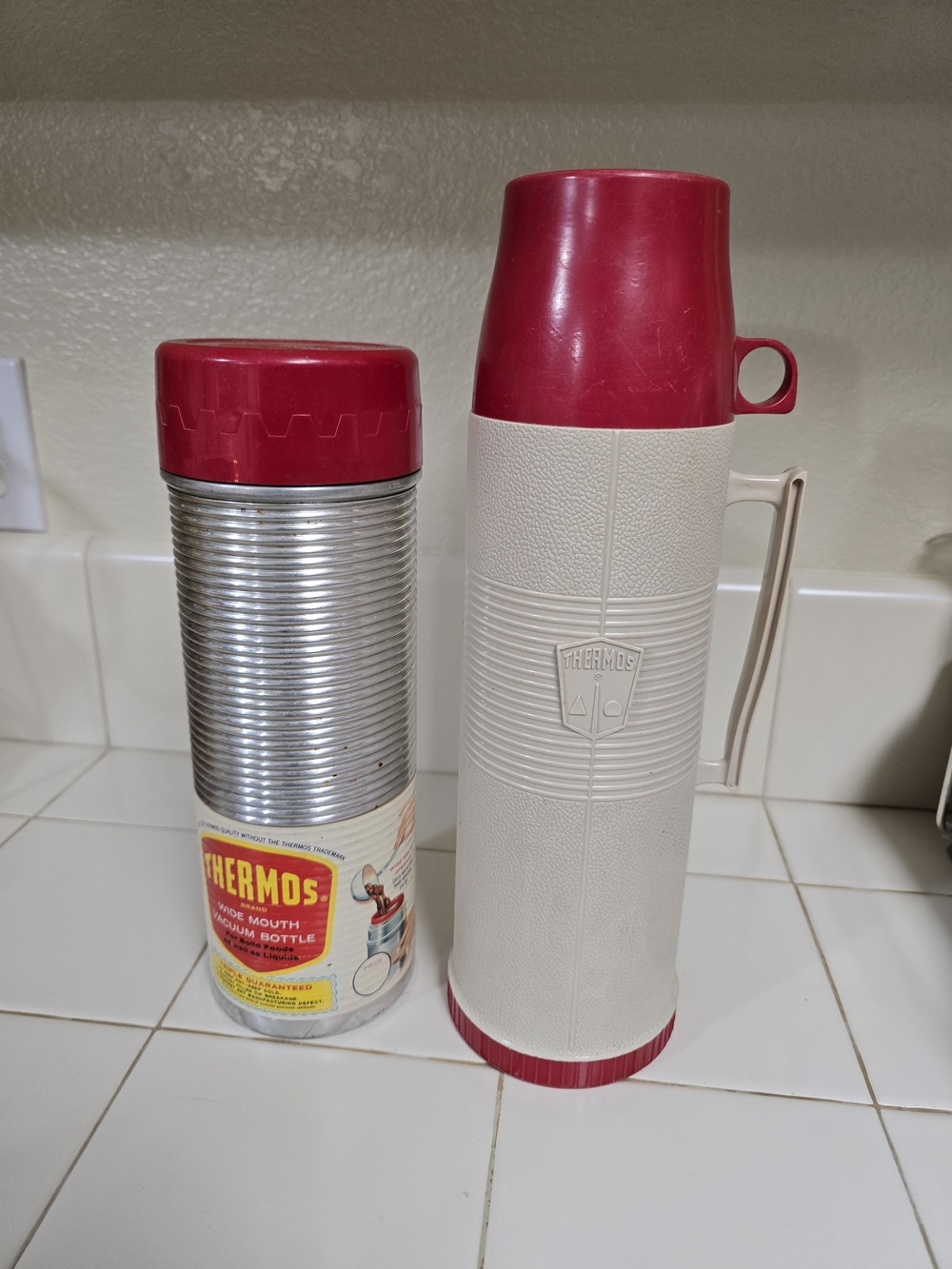 Vintage 1960's Thermos Insulated Vacuum Flask - Classic Home